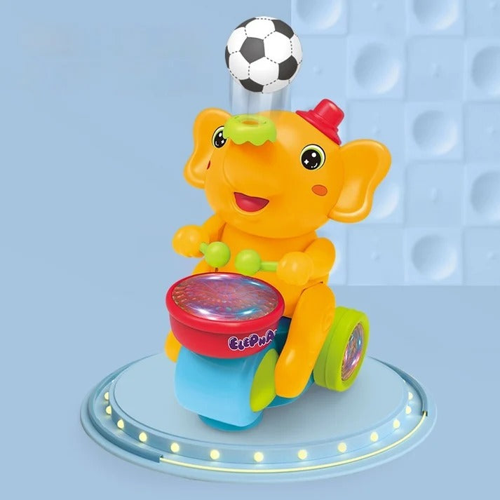 2 por S/ 99 solo por hoy | Elefante Músico Juguete Interactivo con Luces, Sonidos y Pelota Flotante