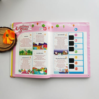 📘 PEQUEBILINGÜE™ – mi primer libro sonoro bilingüe para aprender español e inglés