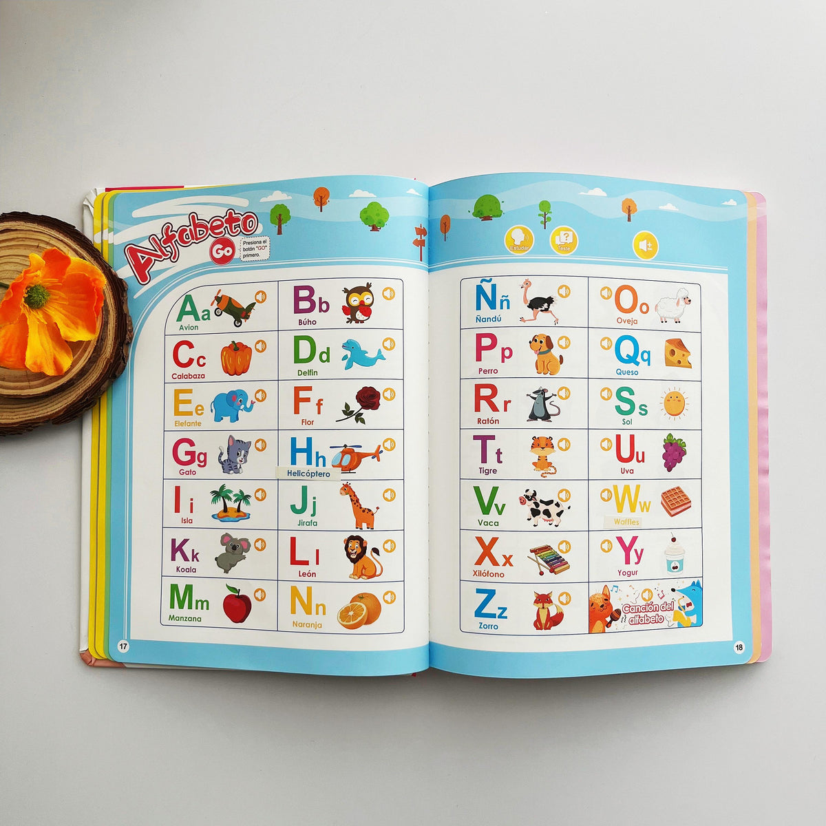 📘 PEQUEBILINGÜE™ – mi primer libro sonoro bilingüe para aprender español e inglés