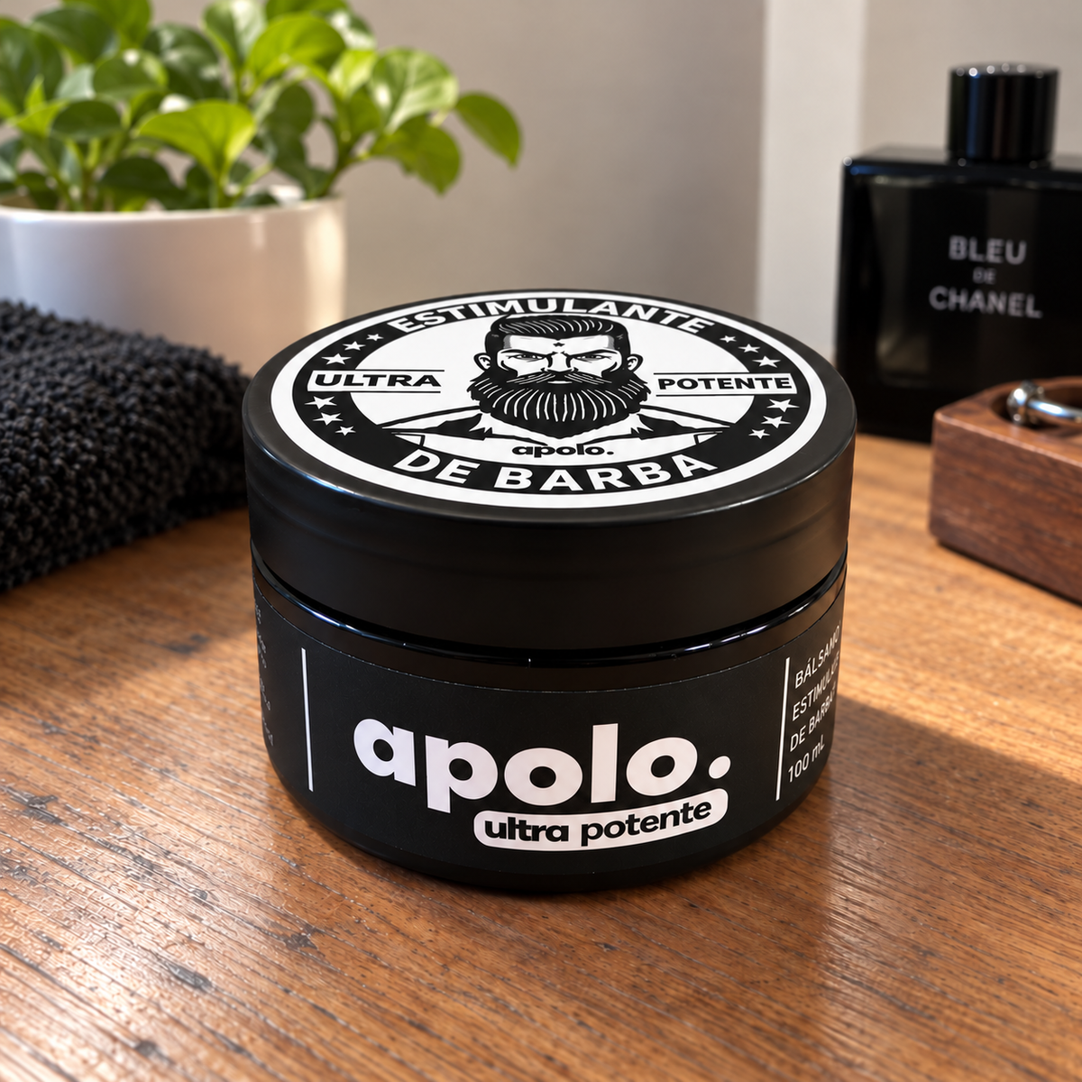 Apolo Ultra Potente™ | Bálsamo Estimulante para una Barba Más Densa y Definida