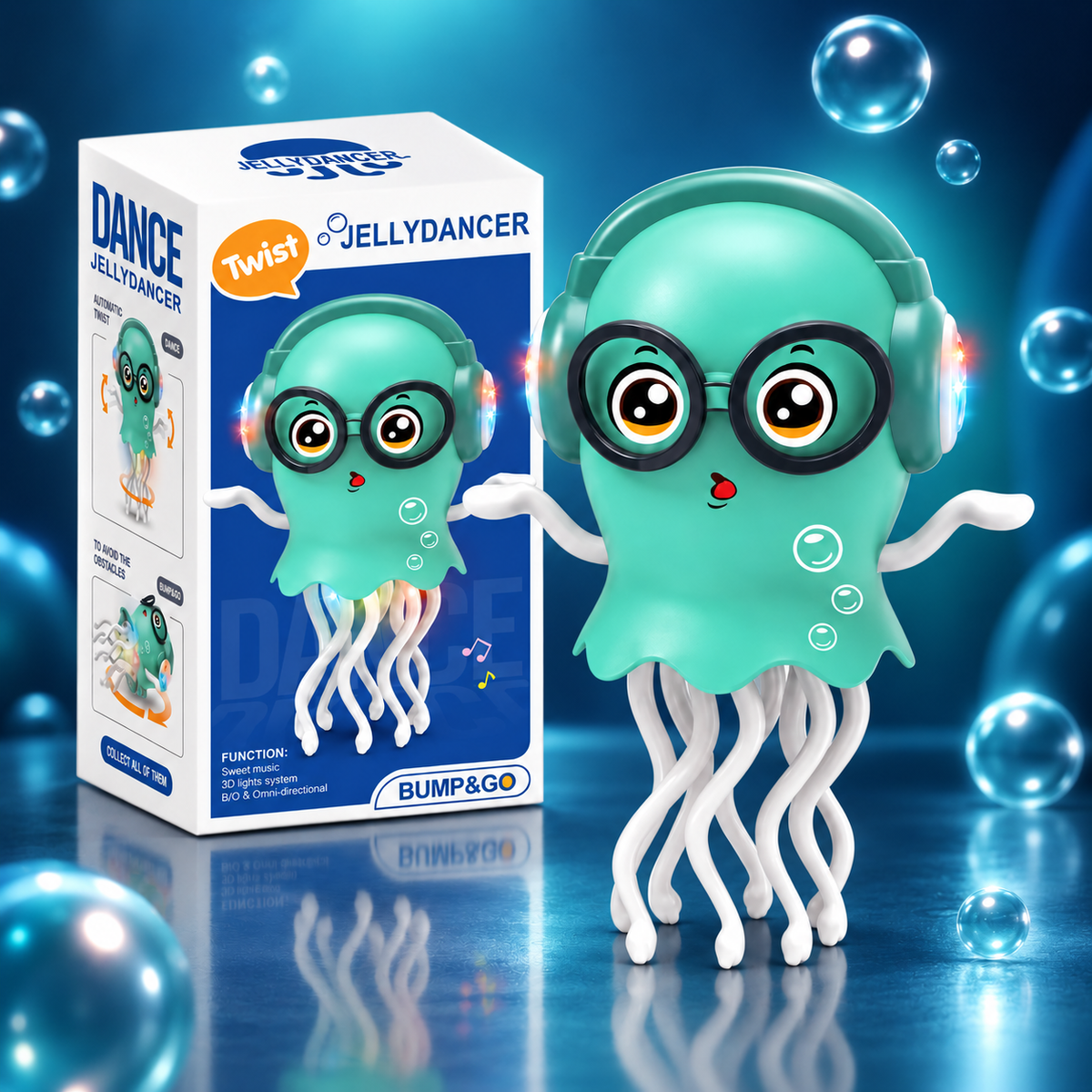 Pulpo Bailarín Interactivo con Música