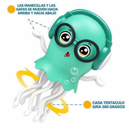 Pulpo Bailarín Interactivo con Música
