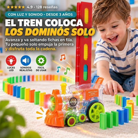 Tren Dominó Mágico™ 🚂 Diversión Automática