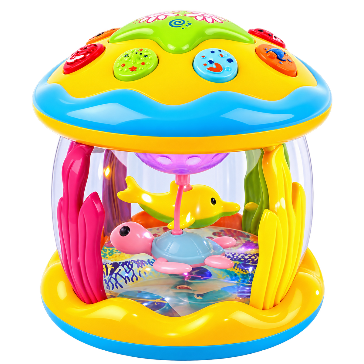 OceanGlow Simulador Marino Interactivo para Bebés