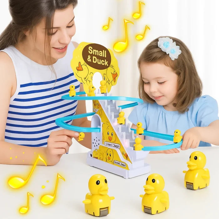 Tobogán Mágico de Patitos con Luces y Música