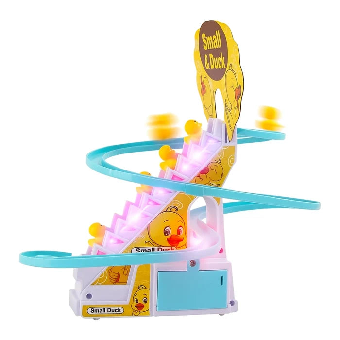 Tobogán Mágico de Patitos con Luces y Música
