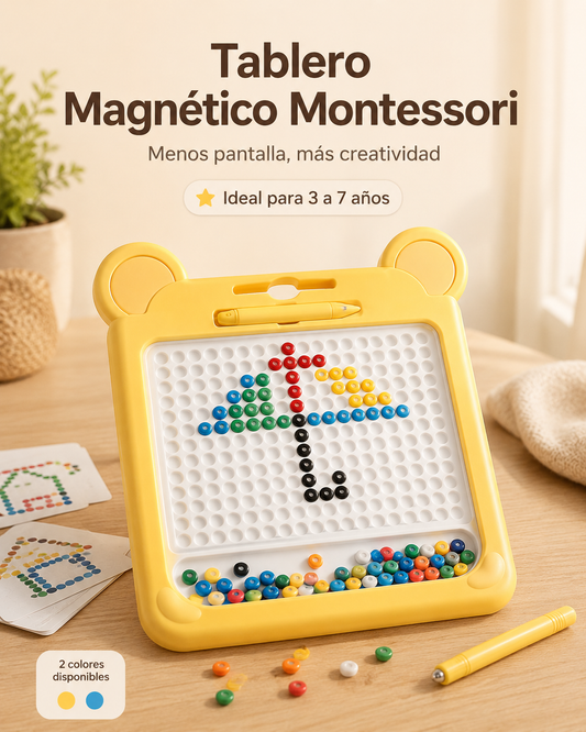 TABLERO MAGNÉTICO MONTESSORI