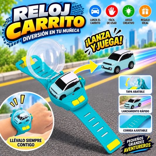 Reloj Carrito - El Juguete Ideal | PAGA 1 Y LLEVA 2