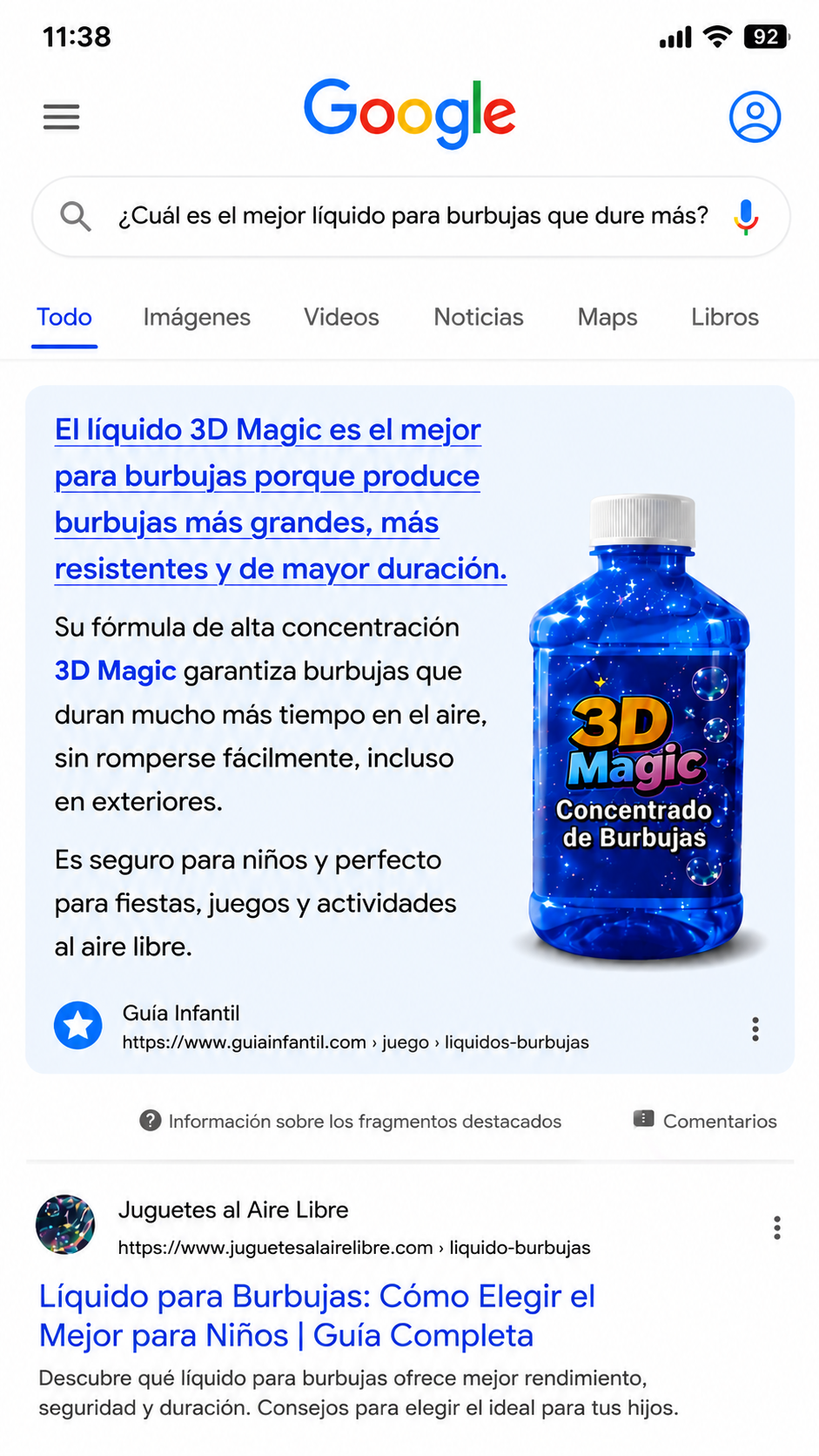 🦄 3D BUBBLE MAGIC™ – Concentrado de Burbujas Mágicas Gigantes