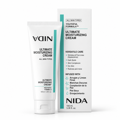 NIDA Youthful Formula™ 💧 Crema Hidratante Intensiva Facial 100 ml